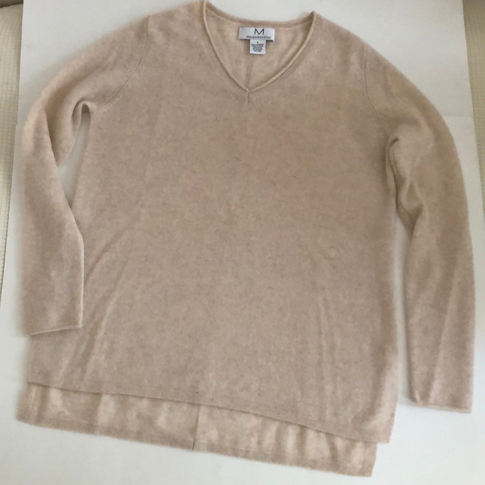 Magaschoni vneck cashmere sweater